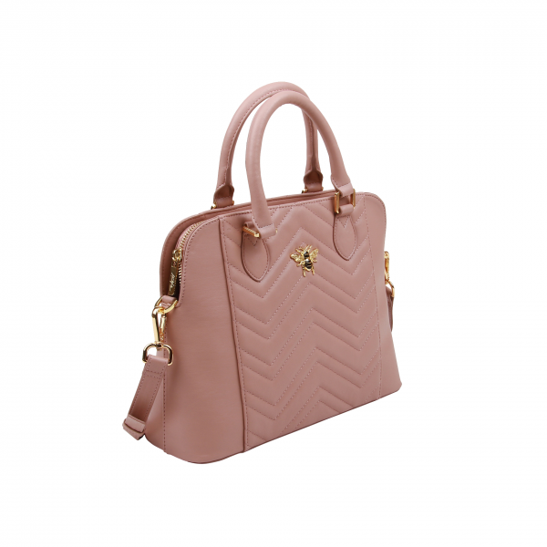 Alice Wheeler Sloane Quilted Handbag - Pink